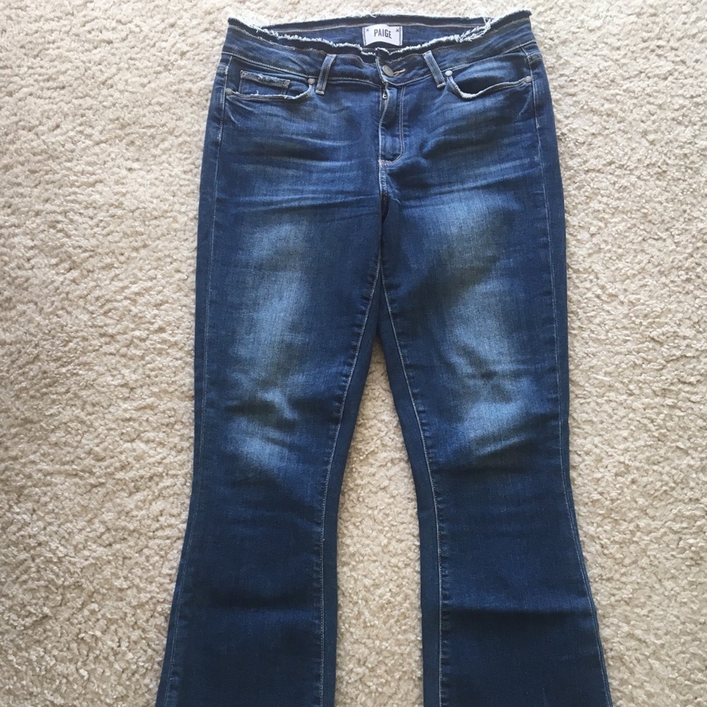 PAIGE “Colette Crop Flare”